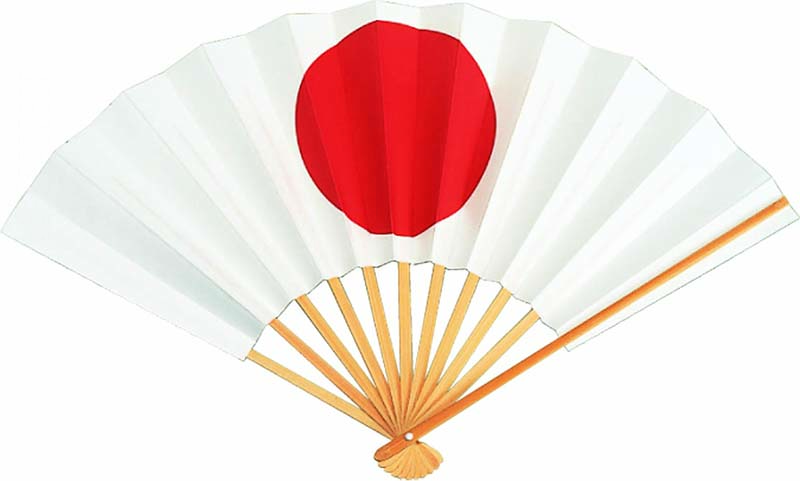 国旗扇子 日本